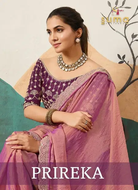 Prireka By Suma Fancy Sarees Collection Wholesale Suppliers In Mumbai